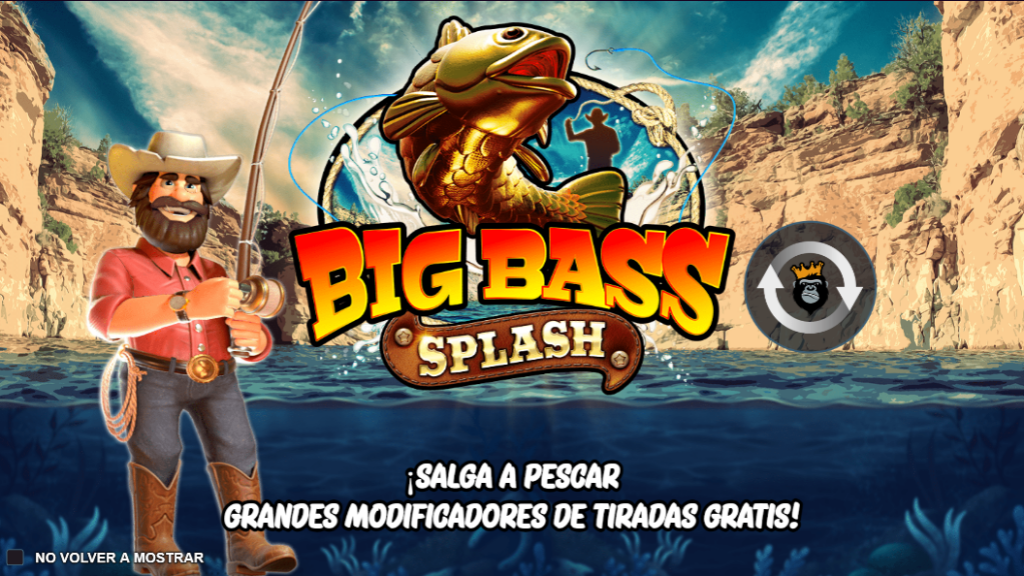 Bienvenido a la tragaperras Big Bass Splash